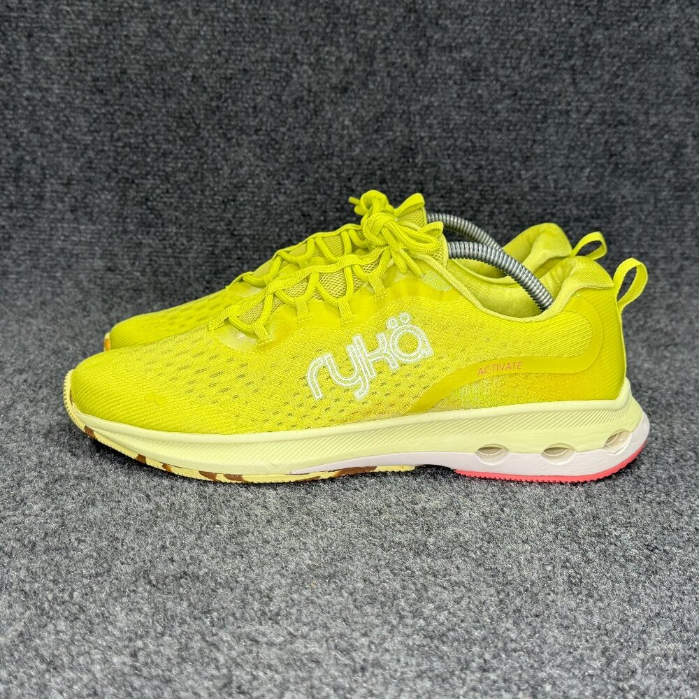 Ryka Activate Running Shoes‎ Women's Size 11 Yellow Athletic Training Sneakers - Picture 4 of 12
